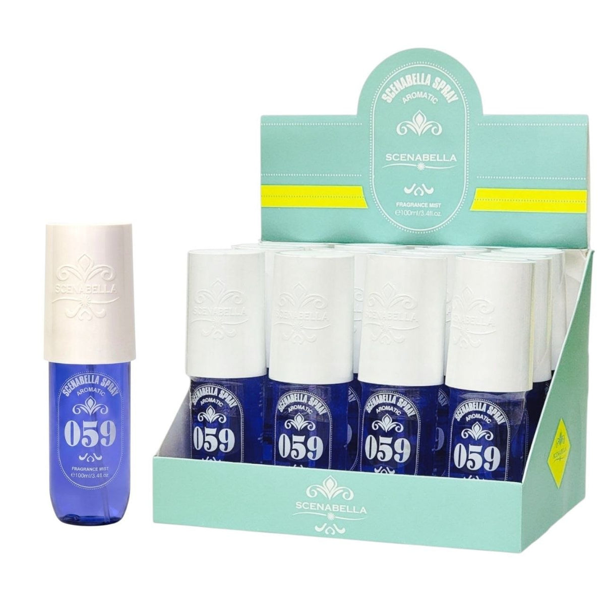 SPLASH SCENABELLA AROMATIC 059 100ML (M) (AROMA SIMILAR A SOL DE JANEIRO CHEIROSA 59)
