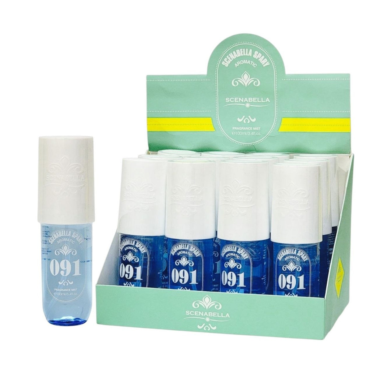 SPLASH SCENABELLA AROMATIC 091 100ML (M) (AROMA SIMILAR A SOL DE JANEIRO CHEIROSA 91)