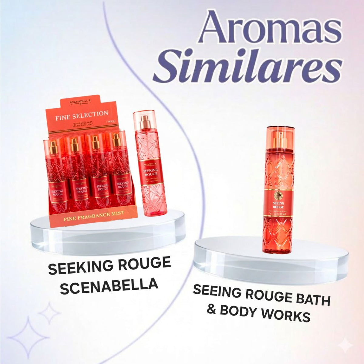 SPLASH SCENABELLA SEEKING ROUGE 250ML (M) (AROMA SIMILAR A BATH & BODY WORKS SEEING ROUGE)