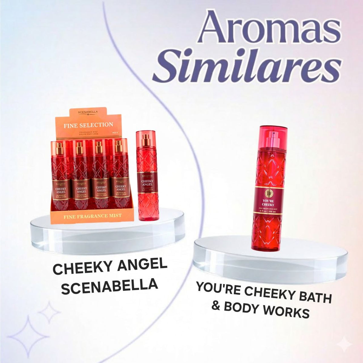 SPLASH SCENABELLA CHEEKY ANGEL 250ML (M) (AROMA SIMILAR A BATH & BODY WORKS YOU'RE CHEEKY)