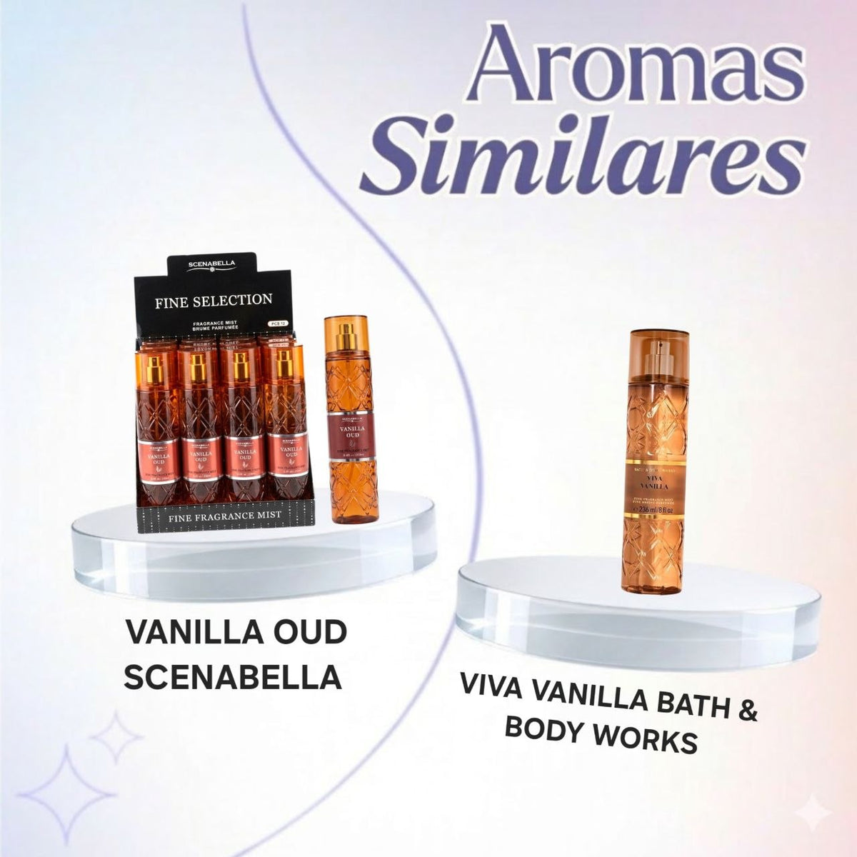 SPLASH SCENABELLA VANILLA OUD 250ML (M) (AROMA SIMILAR A BATH & BODY WORKS VIVA VANILLA)