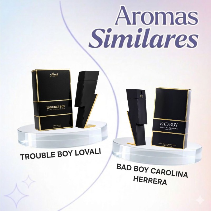 LOVALI TROUBLE BOY BE A QUALIFIED TROUBLEMAKER EDP 100ML (H) (AROMA SIMILAR CAROLINA HERRERA BAD BOY)