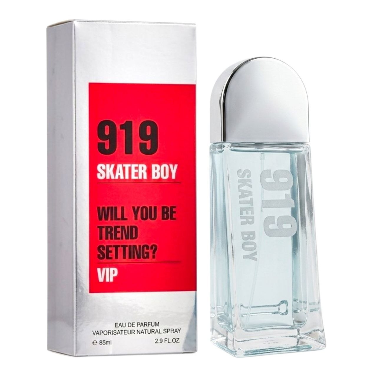 LOVALI 919 SKATER BOY VIP EDP 85ML (H) (AROMA SIMILAR A CAROLINA HERRERA 212 HEROES)