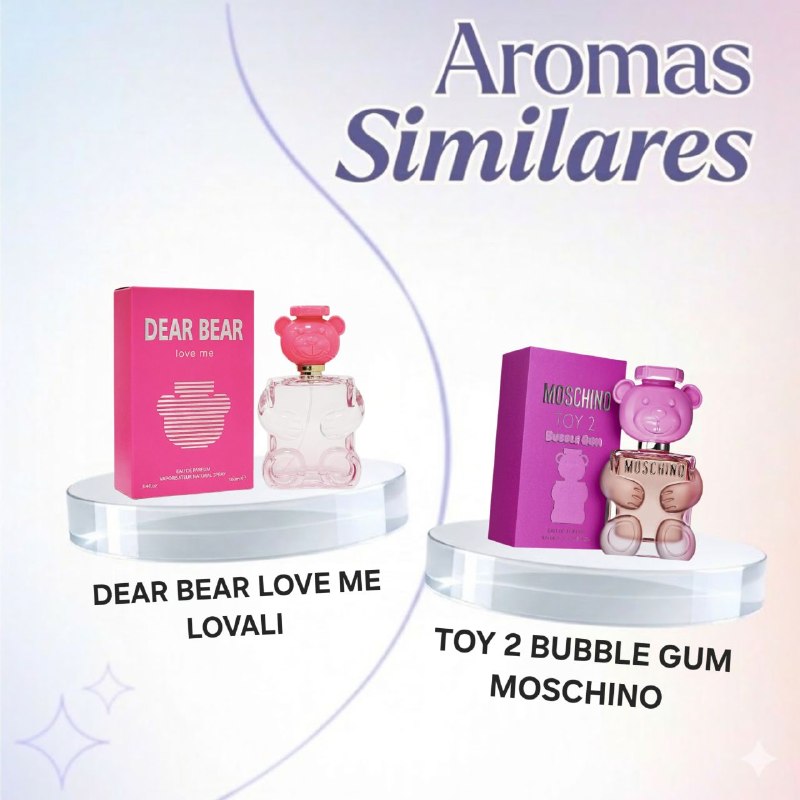 DEAR BEAR LOVE ME LOVALI EDP 100ML (M) (AROMA SIMILAR MOSCHINO TOY 2 BUBBLE GUM)
