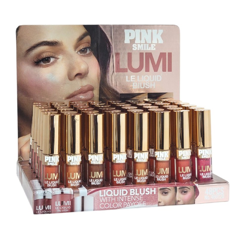 BLUSH LIQUIDO ILUMINADOR PINK SMILE 12ML (DUPE DE LOREAL)