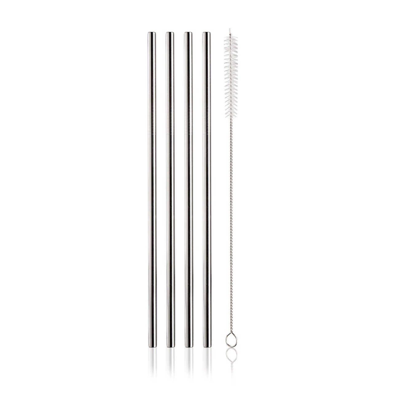 SET DE PAJILLAS METALICAS CON CEPILLO DE LIMPIEZA 5PCS VIN BOUQUET