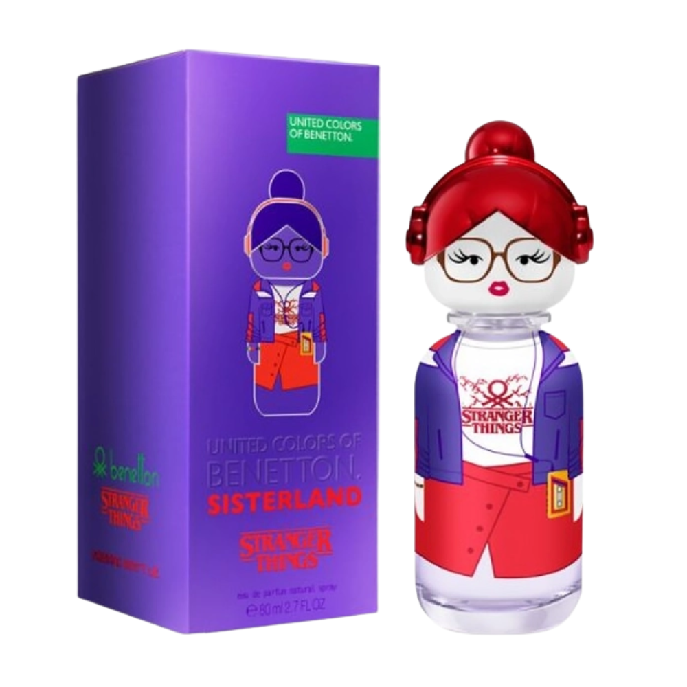 UNITED COLORS OF BENETTON SISTERLAND STRANGER THINGS EDP 80ML (M)
