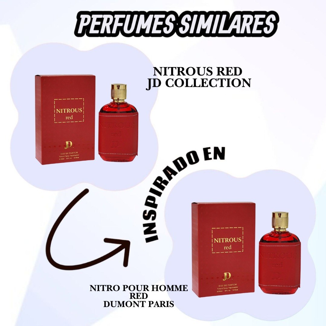 JD COLLECTION NITROUS RED EDP 100ML (H) (AROMA INSPIRADO EN DUMONT PARIS NITRO POUR HOMME RED)