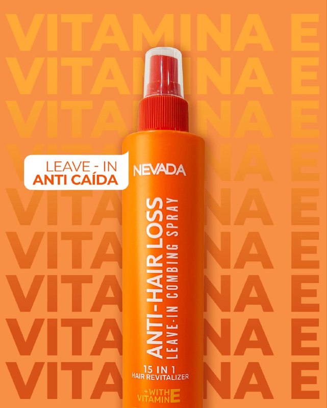 SPRAY PARA EL CABELLO 15 EN 1 PARA PEINAR SIN ENJUAGUE NEVADA 250ML