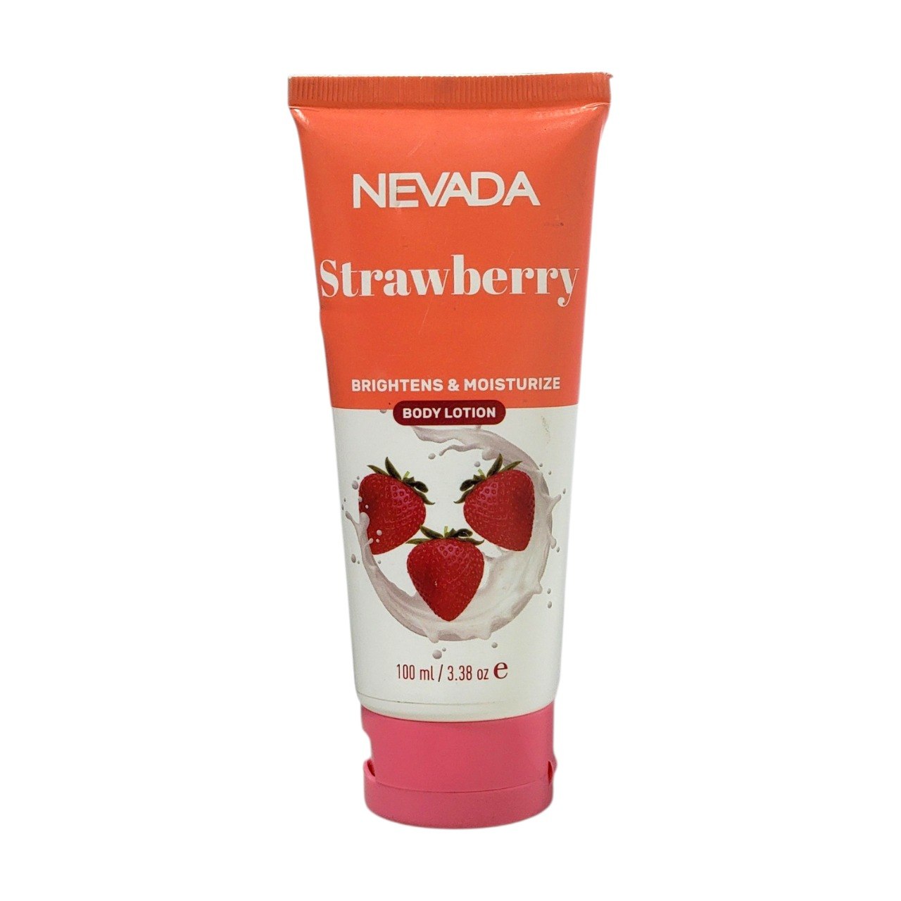 CREMA CORPORAL HIDRATANTE Y ABRILLANTADORA CON EXTRACTO DE FRESA NEVADA 100ML