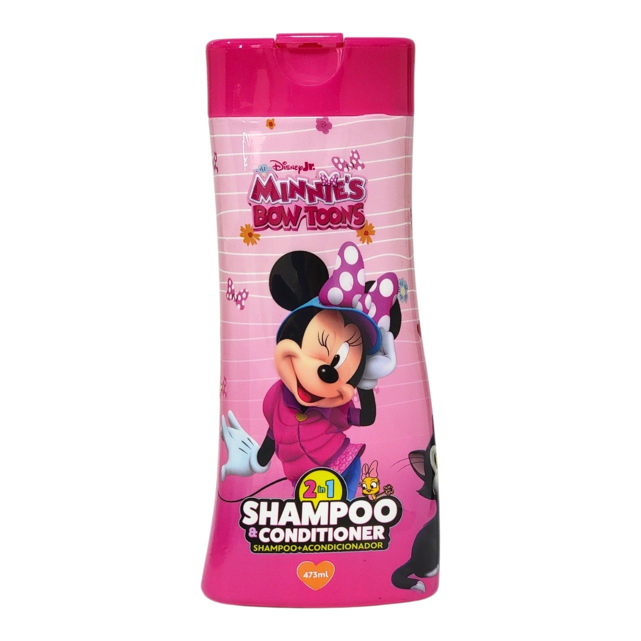 SHAMPOO Y ACONDICIONADOR 2 EN 1 DE DISNEY JUNIOR MINNIE 473ML