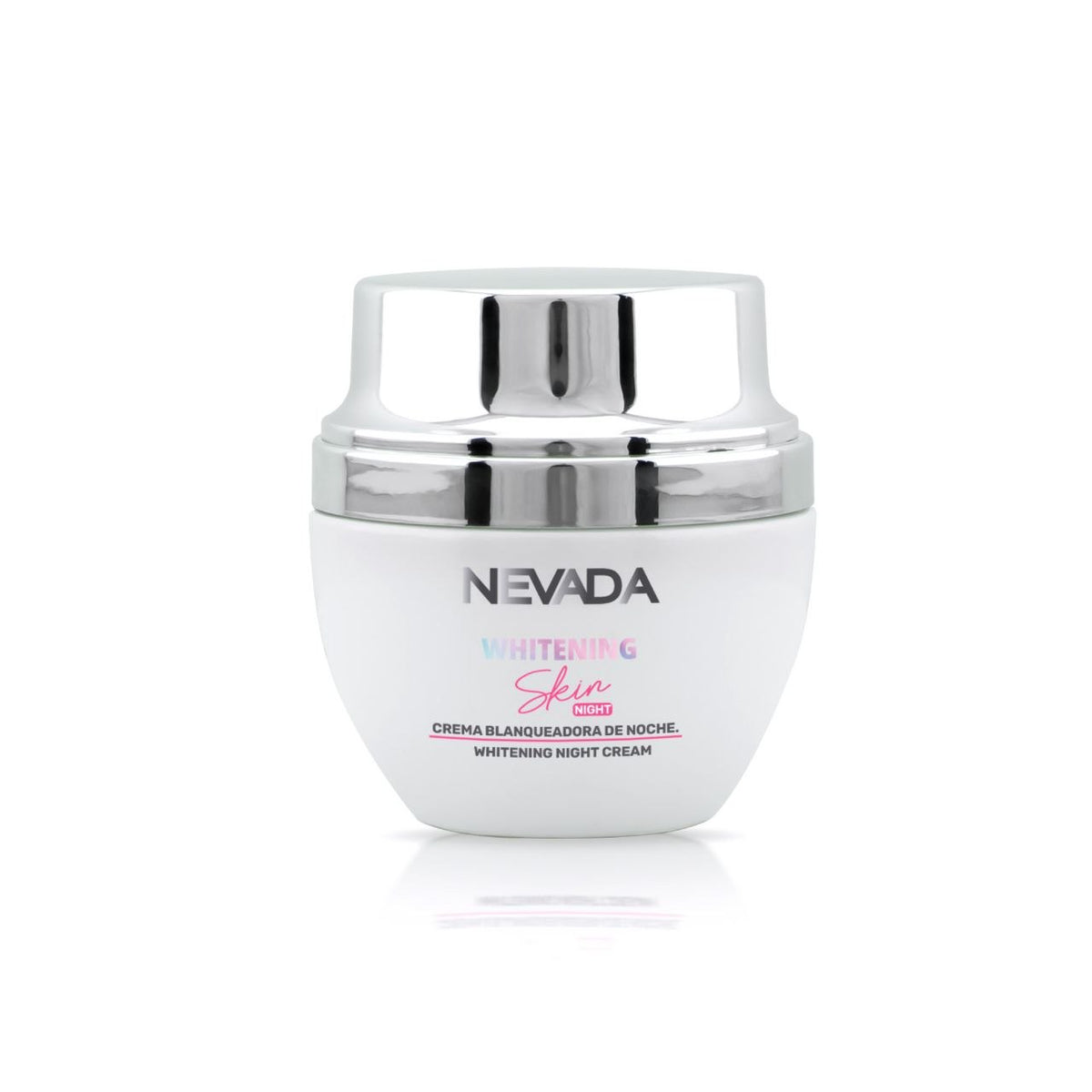 CREMA FACIAL BLANQUEADORA DE NOCHE ANTIMANCHAS CON NIACINAMIDA Y ARBUTINA NEVADA 50G