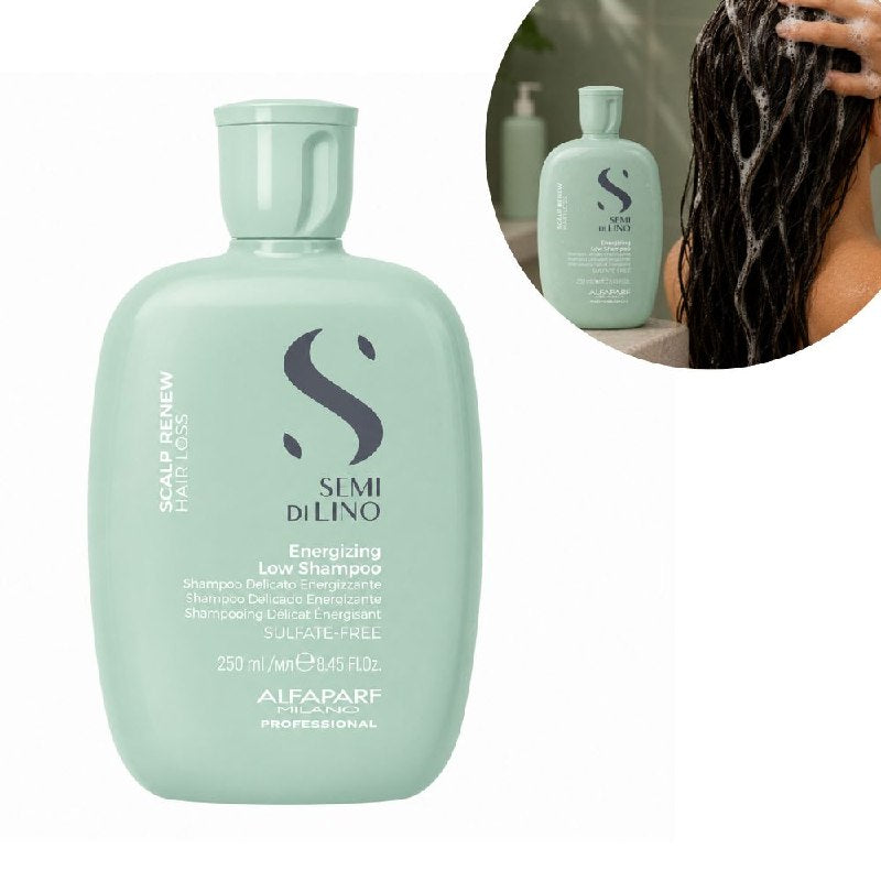 SHAMPOO REVITALIZANTE Y FORTIFICANTE ANTICAIDA SIN SULFATOS ALFAPARF 250ML