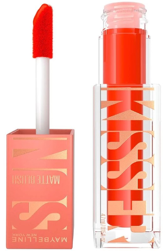 RUBOR LIQUIDO CON ACABADO MATE NATURAL TONO 35 SPRITZY ORANGE MAYBELLINE 4.7ML