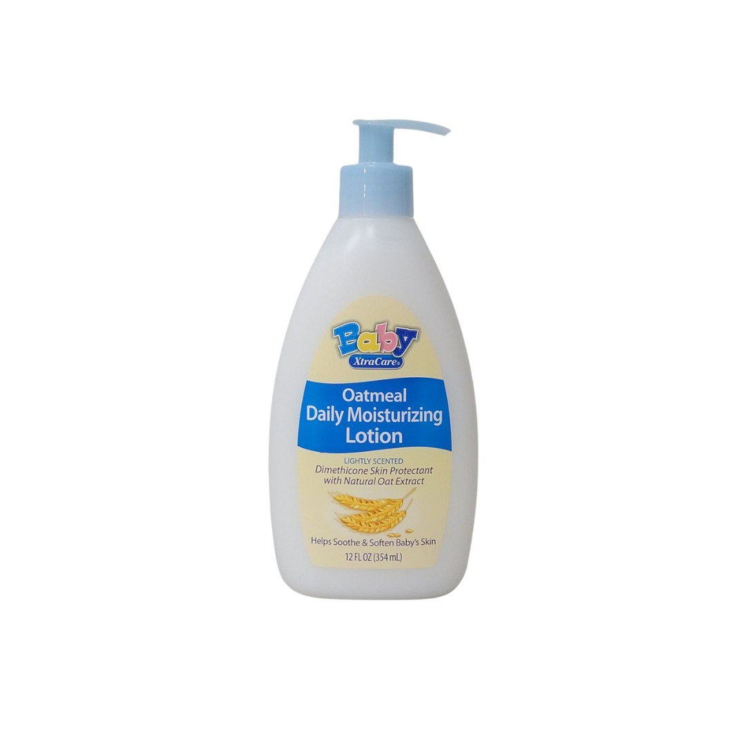 CREMA CORPORAL HIDRATANTE DE AVENA NATURAL BABY XTRACARE 354ML