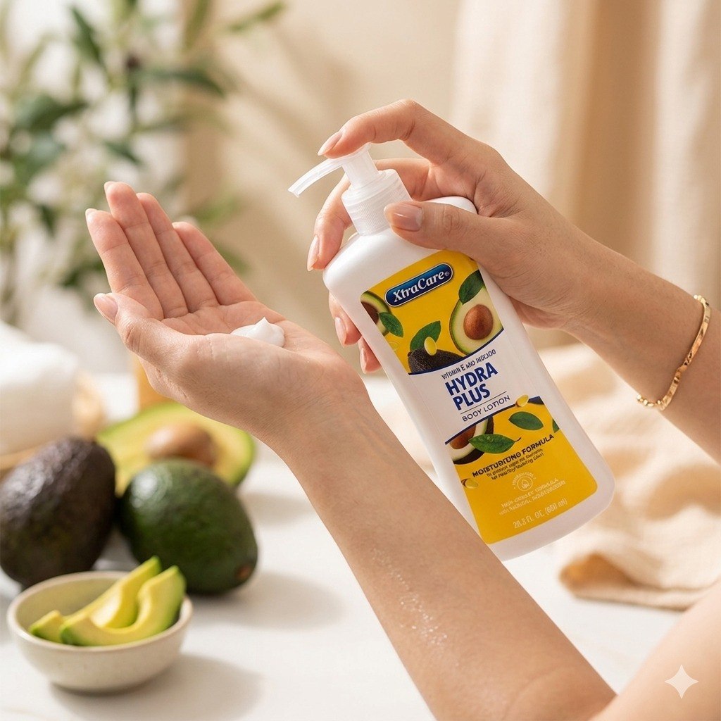 CREMA CORPORAL HIDRATANTE Y ANTIOXIDANTE CON EXTRACTO DE AGUACATE XTRACARE 600ML