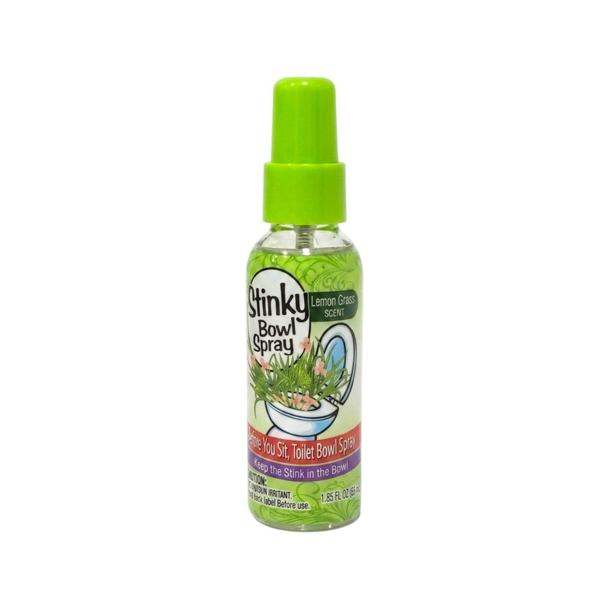 SPRAY BLOQUEADOR DE OLORES PARA EL INODORO AROMA A LIMONCILLO STINKY BOWL 55ML