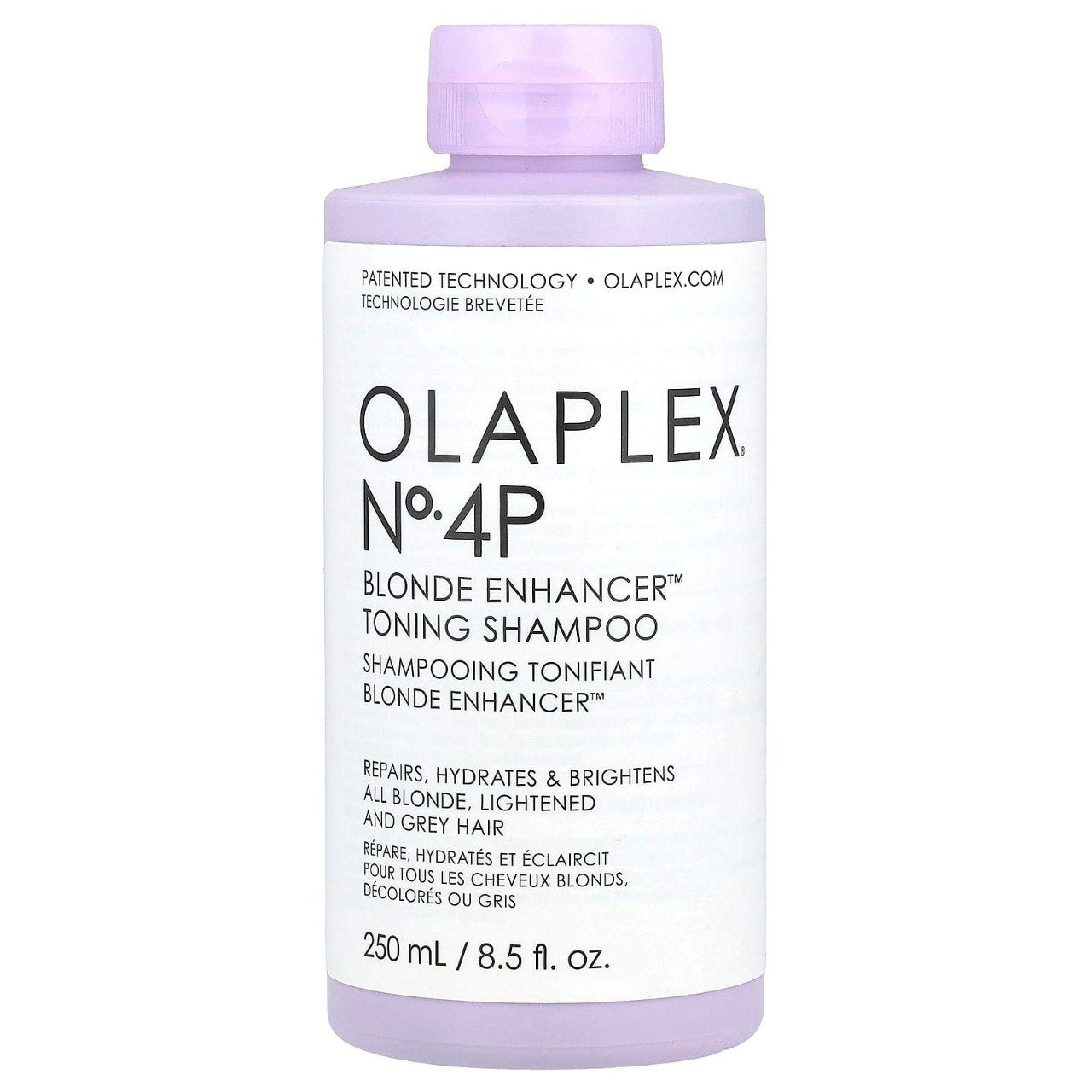 SHAMPOO TONIFICANTE MORADO PARA CABELLO RUBIO Nº4P OLAPLEX 250ML