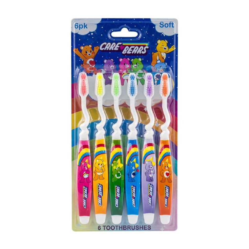 SET DE CEPILLOS DENTALES INFANTILES DE OSITOS CARIÑOSITOS 6UND