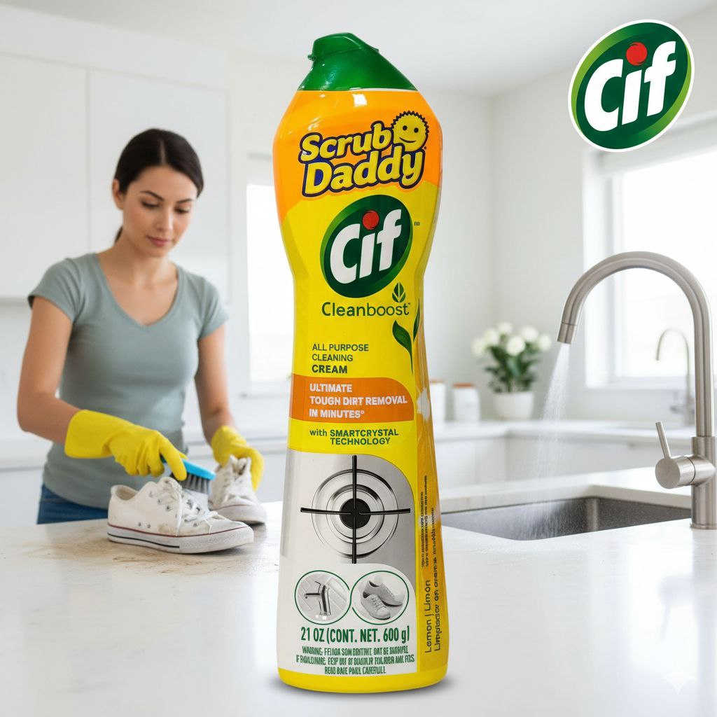 LIMPIADOR EN CREMA MULTIUSOS CIF 600G