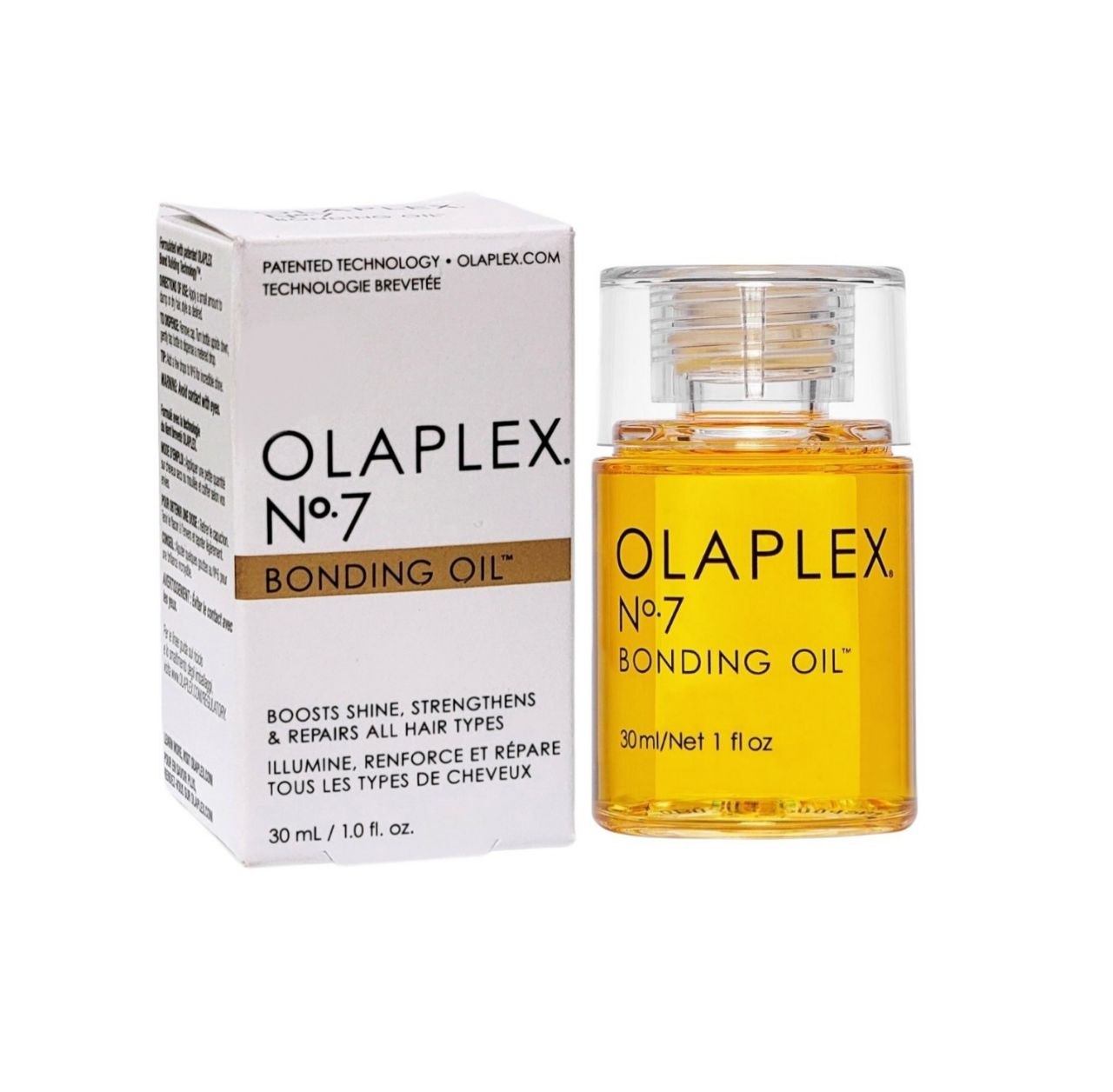 ACEITE PARA EL CABELLO REPARADOR CON TECNOLOGIA PATENTADA N°7 OLAPLEX 30ML