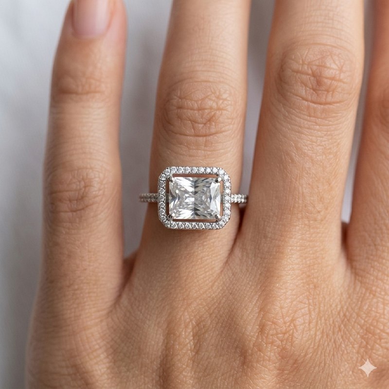 ANILLO PANDORA EN FORMA DE PIEDRA DE PLATA 9.25 PESO: 3.9G