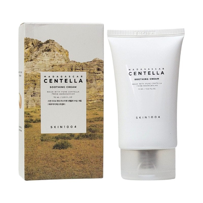 CREMA FACIAL CALMANTE PARA PIEL SENSIBLE Y ACNE CON CENTELLA ASIATICA DE MADAGASCAR Y CERAMIDAS SKIN1004 75ML