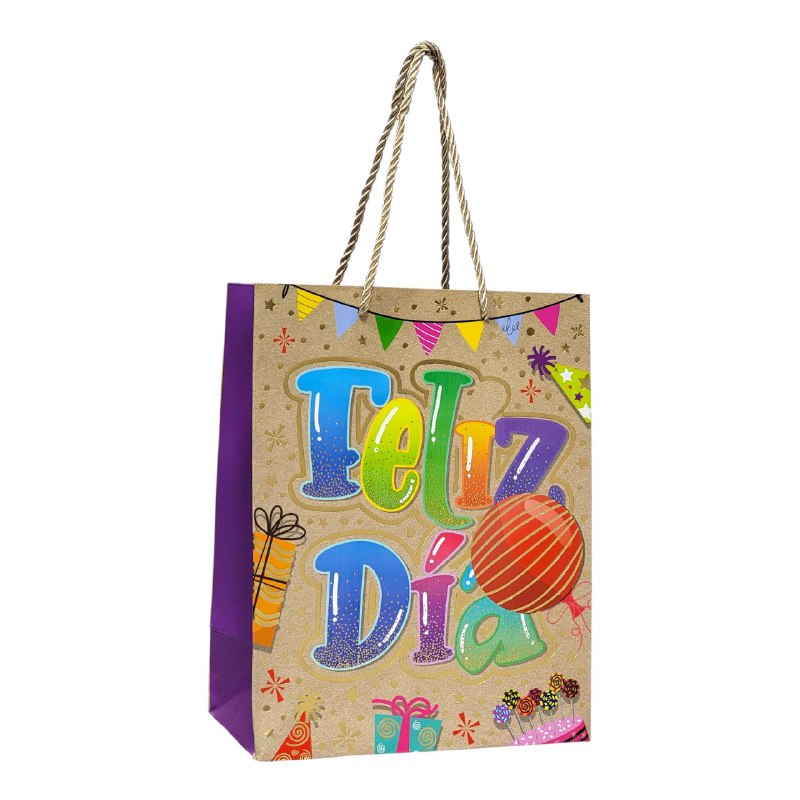BOLSA DE REGALO DE PEQUEÑA 18X10X23CM