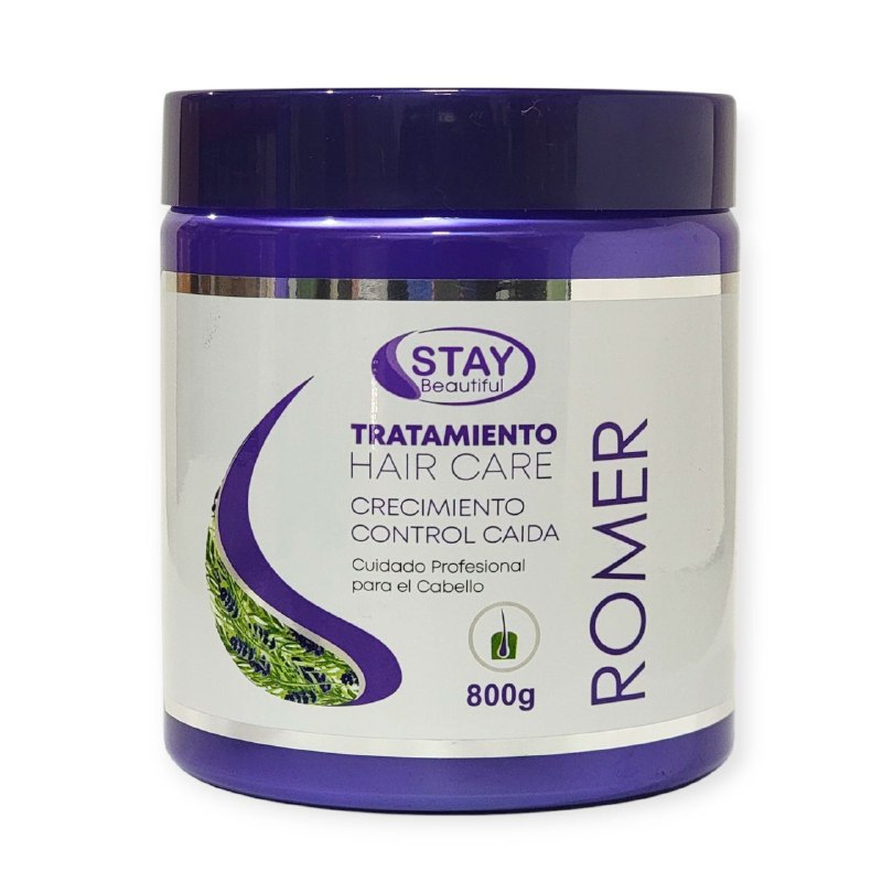 TRATAMIENTO CAPILAR INTENSIVO PARA CONTROL DE CAIDA DE ROMERO STAY BEAUTIFUL 800G