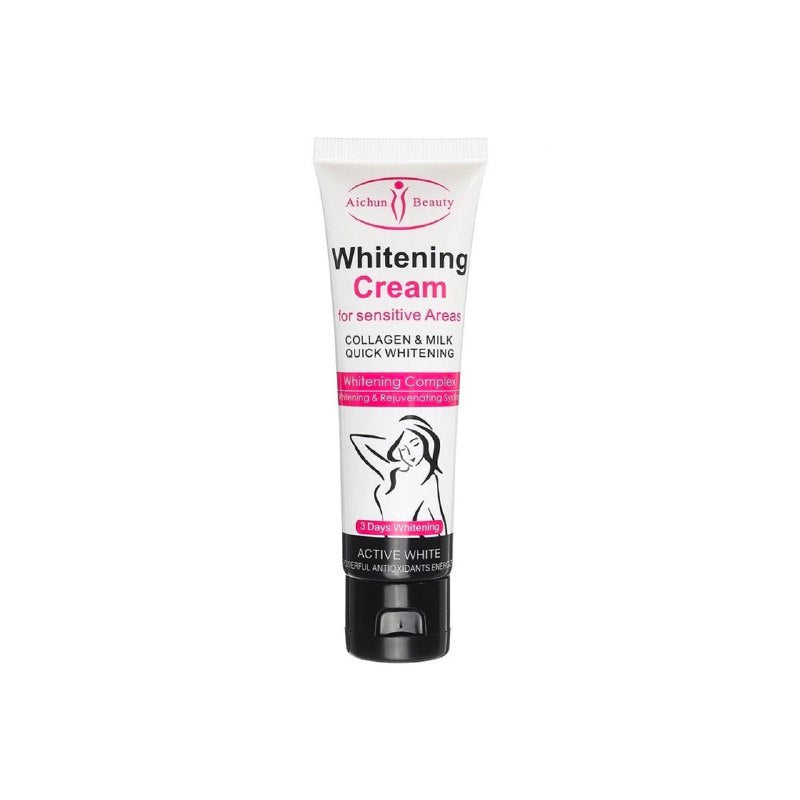 CREMA CORPORAL BLANQUEADORA NATURAL PARA LAS AXILAS POST-DEPILATORIO AICHUN BEAUTY 50ML