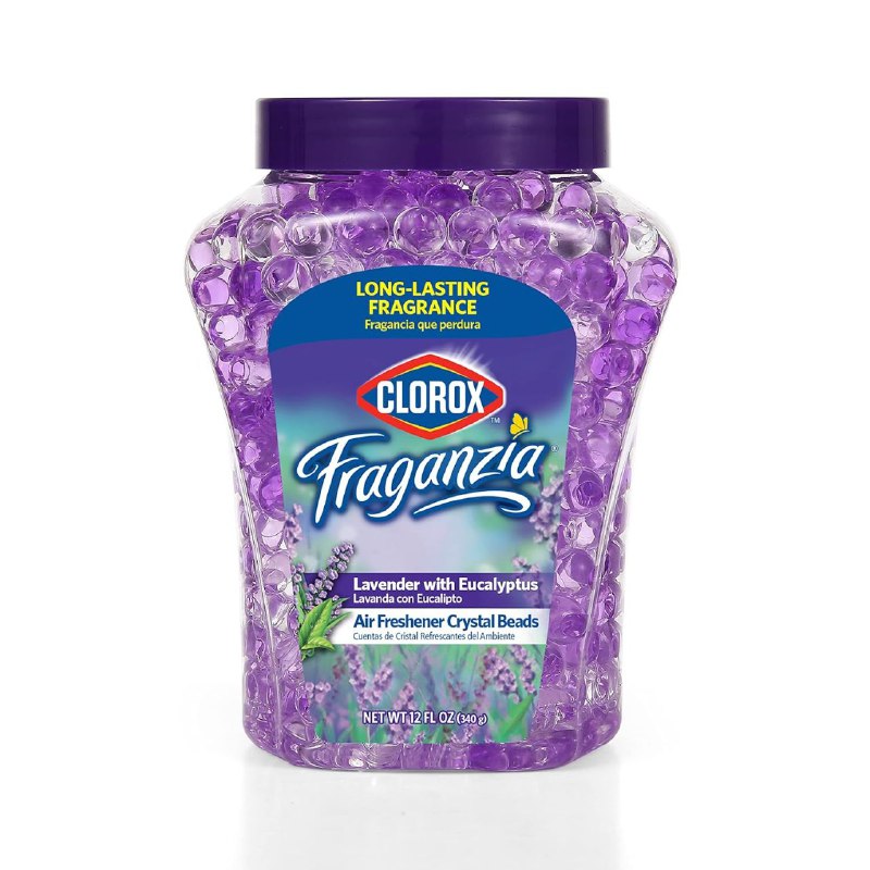 PERLAS AMBIENTADORAS AROMA A LAVANDA Y EUCALIPTO CLOROX 340G