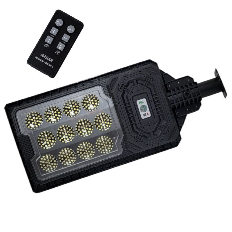 LUZ LED, LAMPARA SOLAR CON SENSOR, LUZ DE FARO PARA JARDIN DE ALTA CALIDAD, LARGA DURACION DE BATERIA, CONTROL REMOTO, A PRUEBA DE AGUA SOLAR SENSOR STREET LIGHT