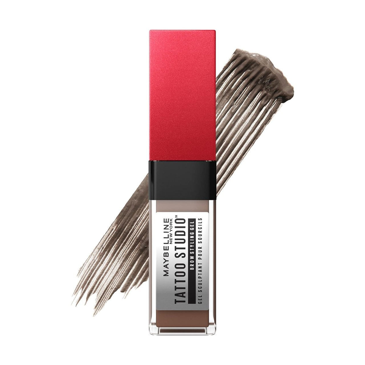 GEL PARA CEJAS LARGA DURACION TONO 255 SOFT BROWN TATTOO STUDIO BROW STYLING MAYBELLINE NEW YORK 6.0ML