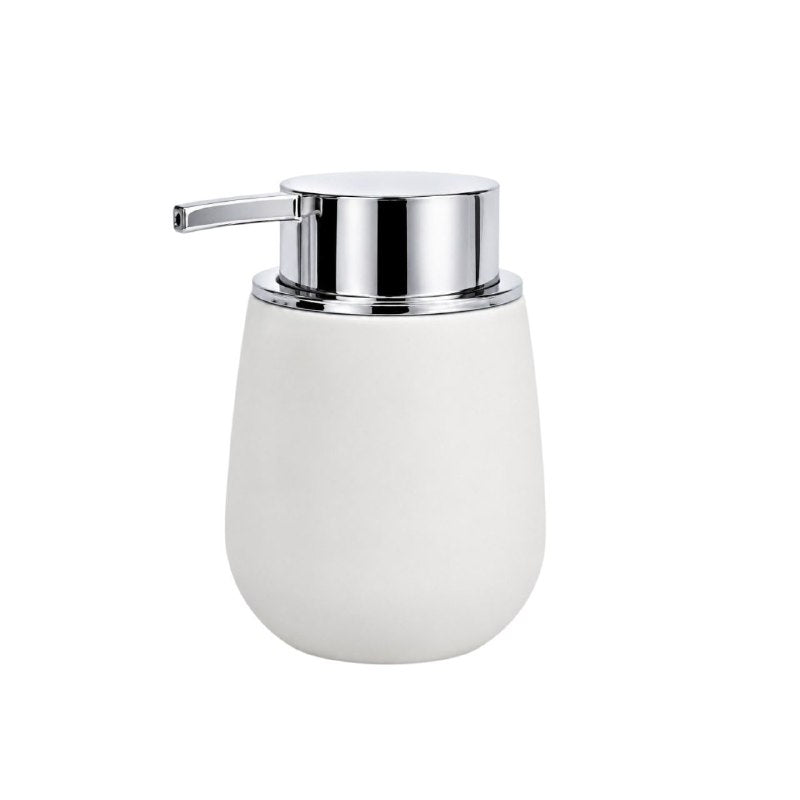 DISPENSADOR DE JABON MINIMALISTA ELEGANTE DE LUJO PARA BAÑO O COCINA Y CAPACIDAD 320ML 9.5X16X8CM