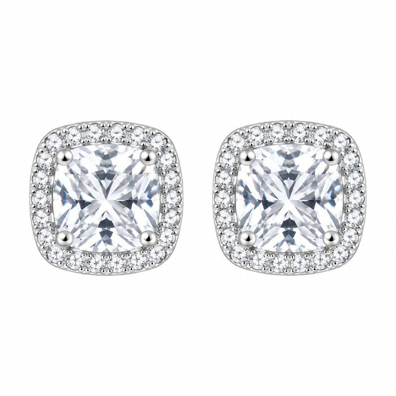 ARITOS DE ENCHAPE PARA DAMA 1CM (DUPE SWAROVSKI)