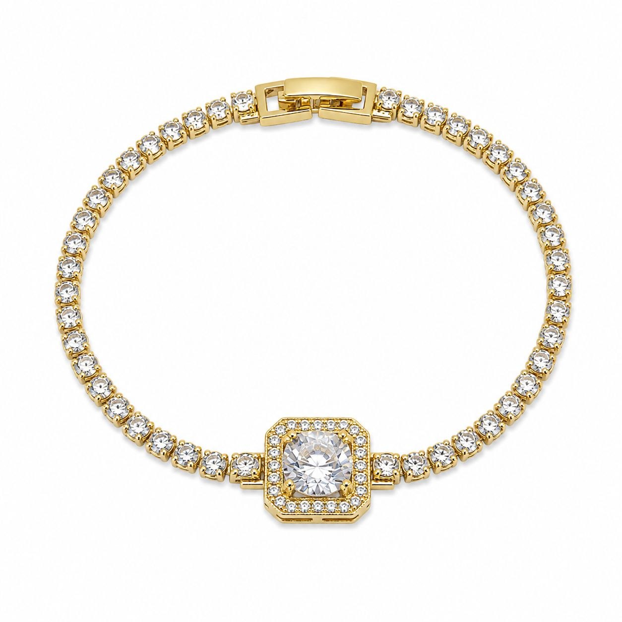 PULSERA DE ENCHAPE PARA DAMA
