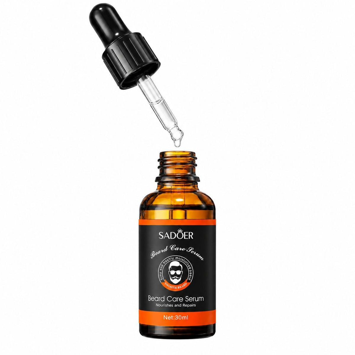 SUERO DE NUTRICIÓN INTENSIVA Y REPARACIÓN PARA UNA BARBA SEDOSA SADOER BEARD CARE SERUM 30 ML