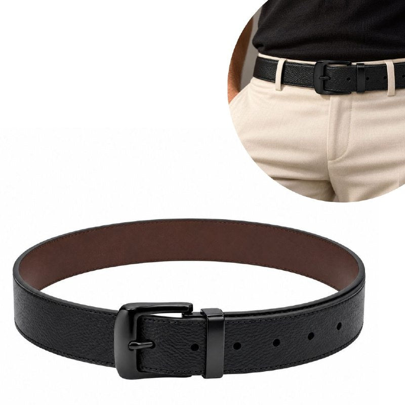 FAJA ORIGINAL GUESS PARA CABALLERO COLOR NEGRO TALLA M 34-36