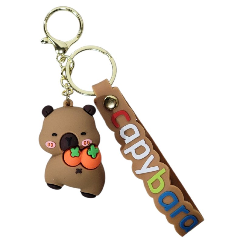 LLAVEROS DE CAPIBARA,CAPYBARA, 6 ESTILOS DISPONIBLES