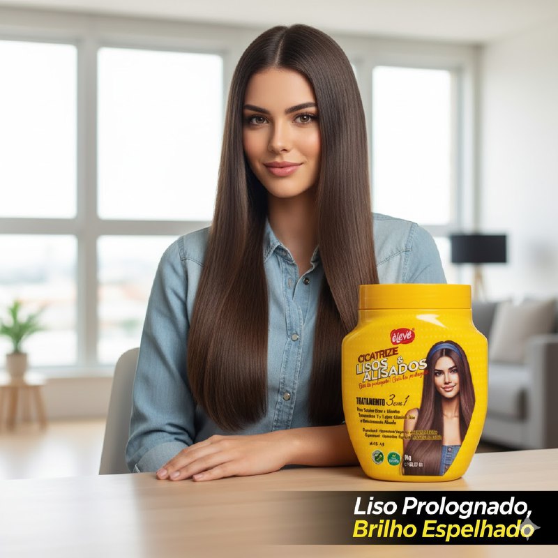 TRATAMIENTO PARA EL CABELLO 3 EN 1 ALISADOR PROFUNDO CON QUERATINA ELEVE 1KG