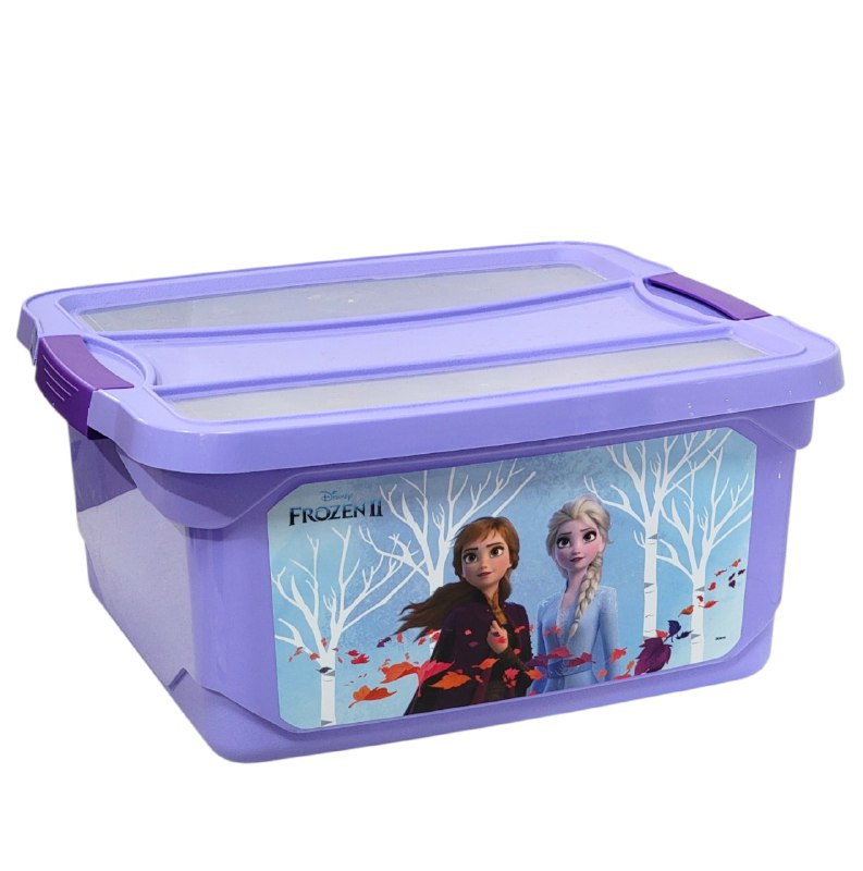 ORGANIZADOR CAJA DE ALMACENAMIENTO ORGANIZADORA PARA NIÑAS DE FROZEN 18.5X35X42CM
