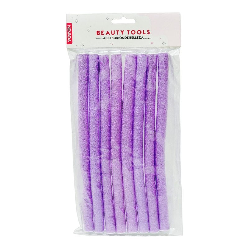 ROLLO PARA EL CABELLO TUBOS FLEXIBLES DE ESPUMA NEVADA