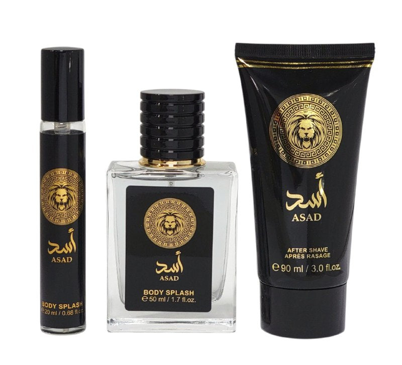 SET MYSTICAL ASAD SPLASH 50ML SPLASH 20ML AFTER SHAVE 90ML (H)