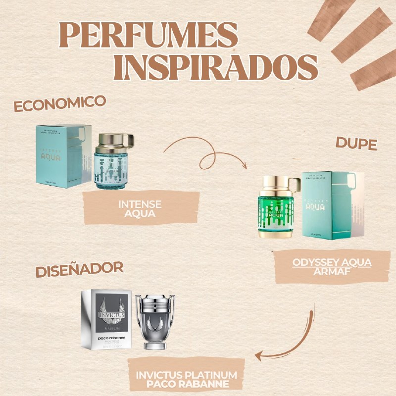 INTENSE AQUA EDP 100ML (H) (AROMA SIMILAR PACO RABANNE INVICTUS PLATINUM)