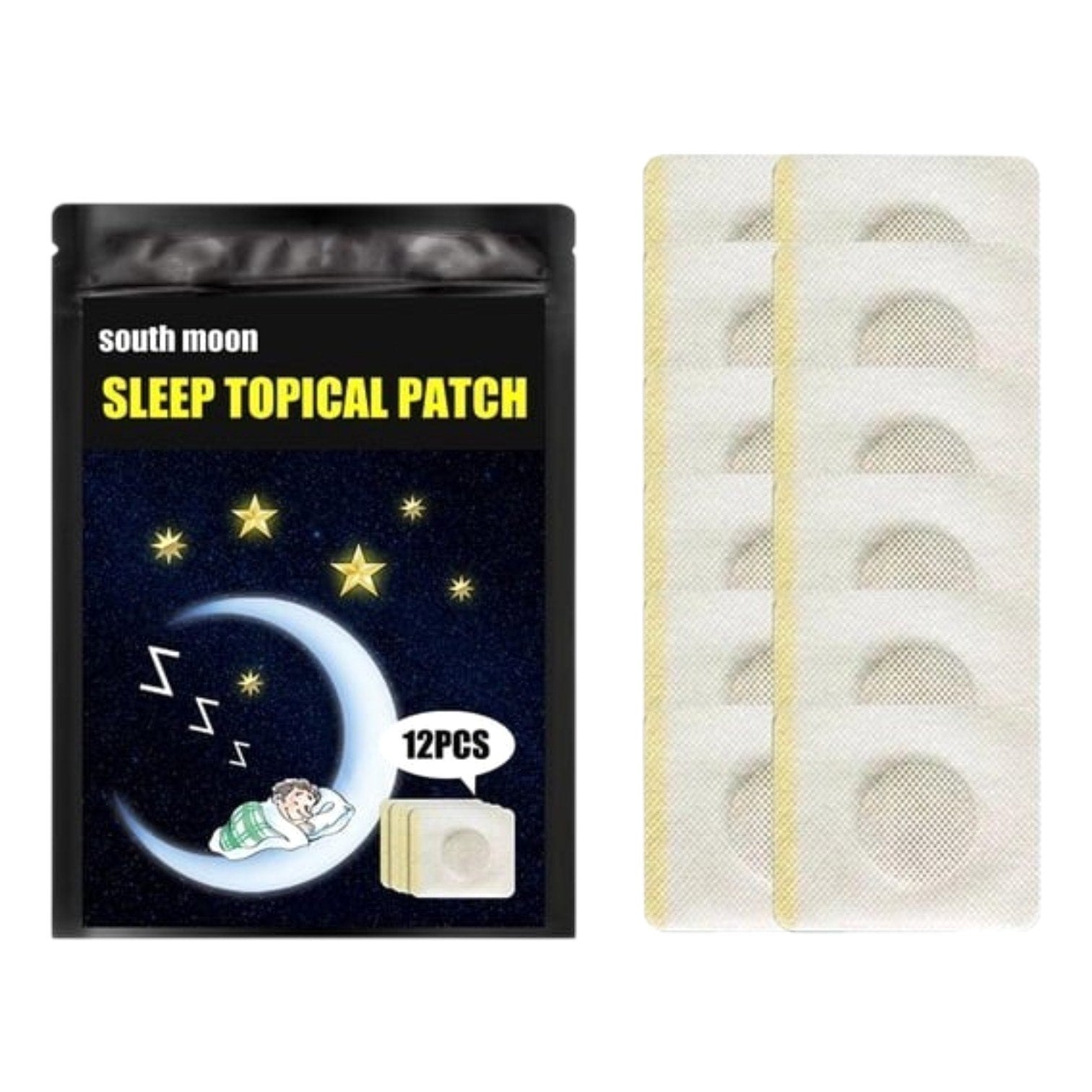 ARCHES TÓPICOS PARA LA RUTINA DE DESCANSO Y BIENESTAR NOCTURNO SOUTH MOON SLEEP TOPICAL PATCH 12 PIEZAS