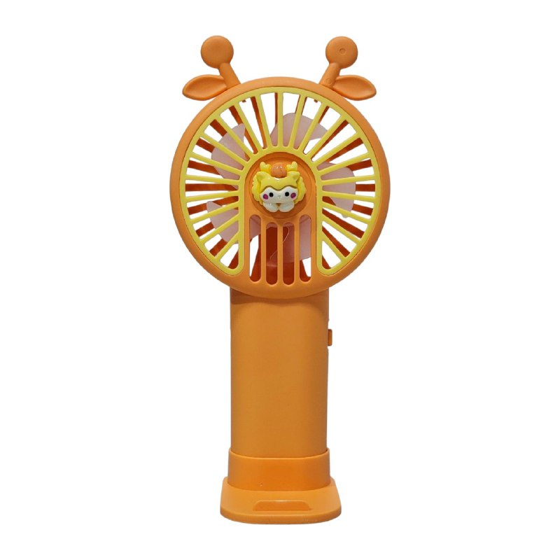 VENTILADOR DE MANO O MESA RECARGABLE CON SOPORTE PARA CELULAR LINGPAN