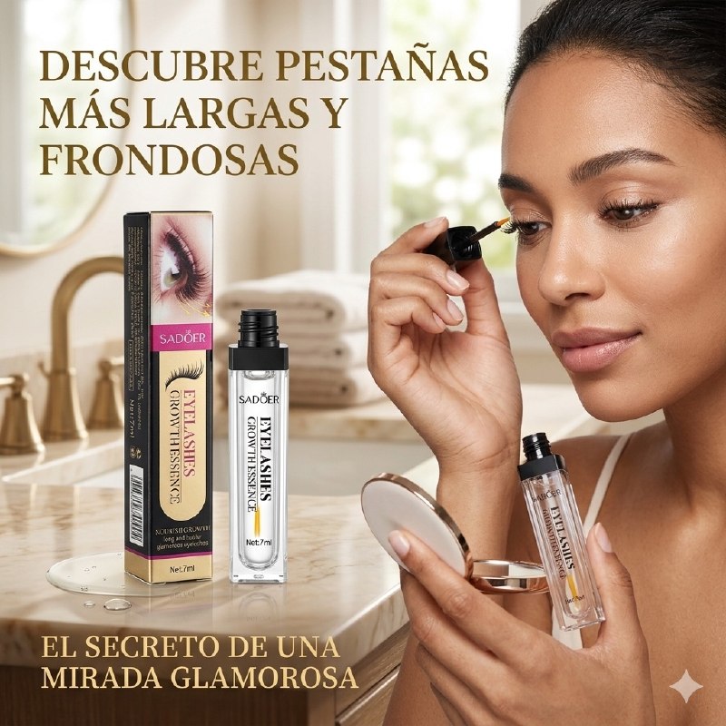 SUERO PARA PESTAÑAS QUE ESTIMULA EL CRECIMIENTO Y FORTALECIMIENTO SADOER 7ML