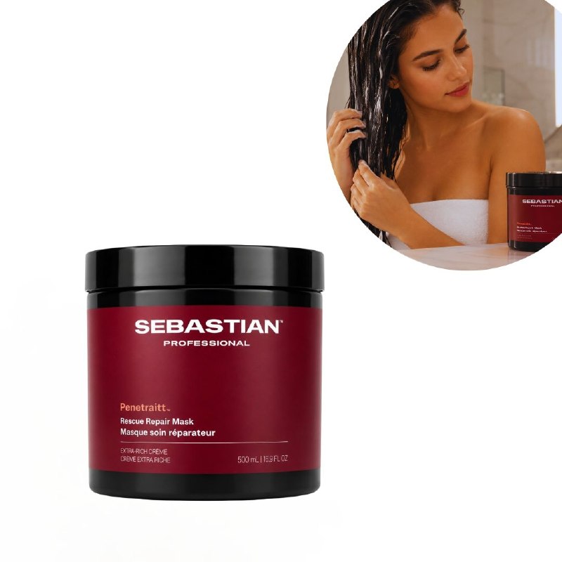 MASCARILLA PARA EL CABELLO REPARADORA Y FORTALECEDORA PROFUNDA SEBASTIAN PROFESSIONAL 500ML