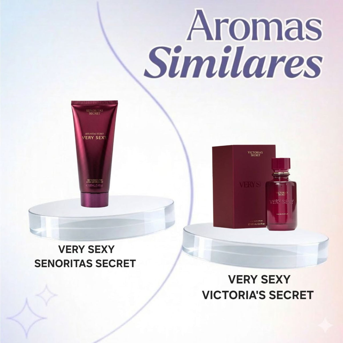 CREMA VERY SEXY SENORITAS SECRET 100ML (M) (AROMA SIMILAR A VICTORIAS SECRET VERY SEXY)
