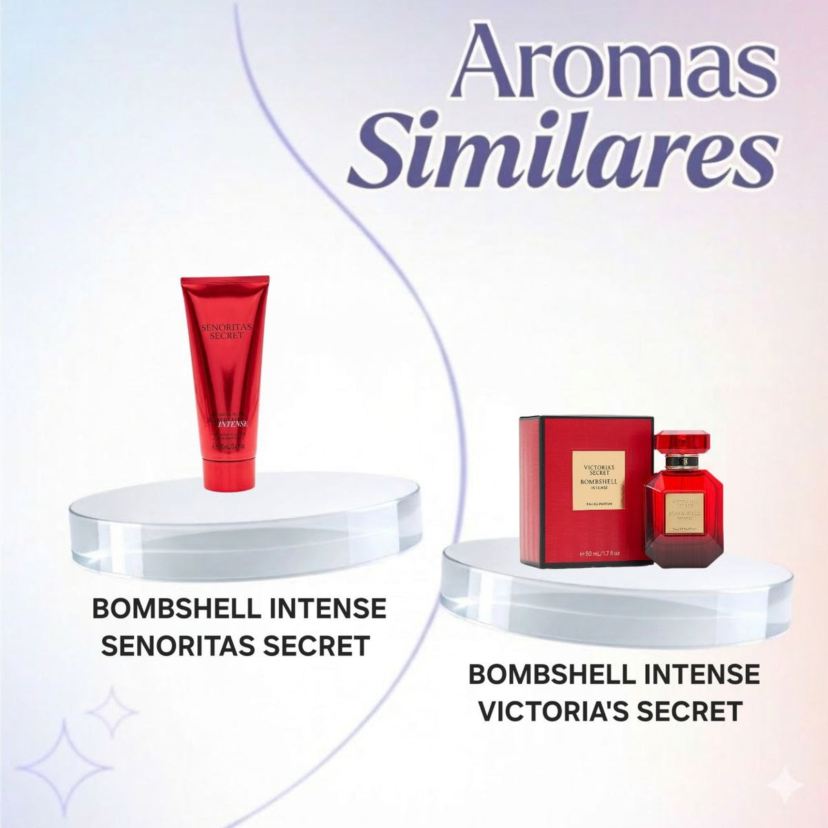 CREMA BOMBSHELL INTENSE SENORITAS SECRET 100ML (M) (AROMA SIMILAR A VICTORIAS SECRET BOMBSHELL INTENSE)